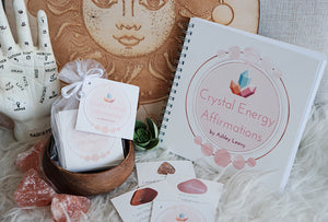 Crystal Energy Affirmations Cards by Ashley Leavy
