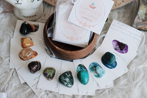 Crystal Energy Affirmations Cards by Ashley Leavy