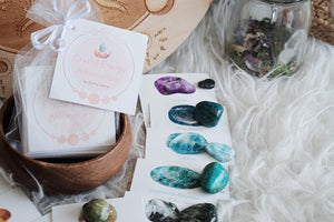 Crystal Energy Affirmations Cards by Ashley Leavy