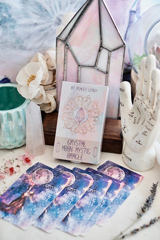 Moonology Manifestation Oracle Cards by Yasmin Boland & Lori Menna