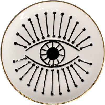 Protective Eye Ceramic Dish