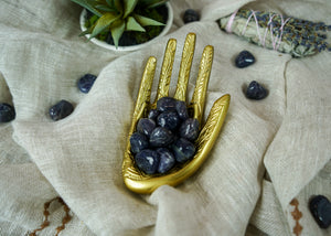 Tumbled Iolite for Direction & Guidance