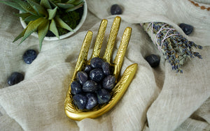 Tumbled Iolite for Direction & Guidance