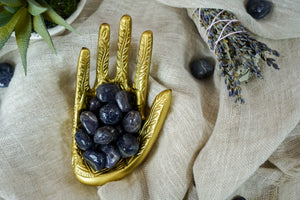 Tumbled Iolite for Direction & Guidance