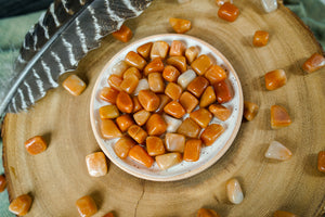 Tumbled Orange Aventurine for Inner Reflection