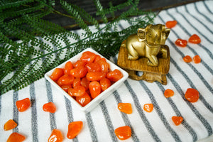 Tumbled Carnelian for Creativity & Energy
