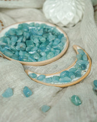 Tumbled Aquamarine for Tranquility