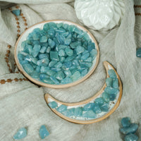 Tumbled Aquamarine for Tranquility