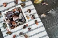 Tumbled Brown Botswana Agate for Healthy Body Image