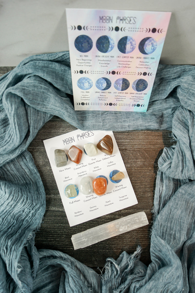 Moon Phases Crystal Kit