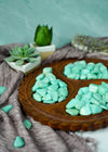 Tumbled Green Nephrite Jade for Luck & Prosperity