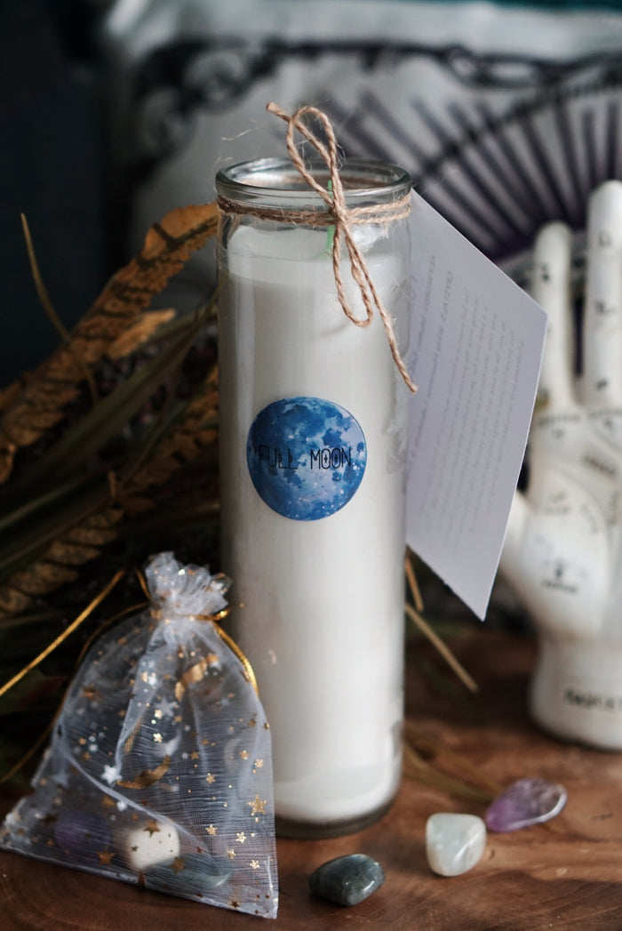 Full Moon -OR- New Moon 7-Day Ritual Candles