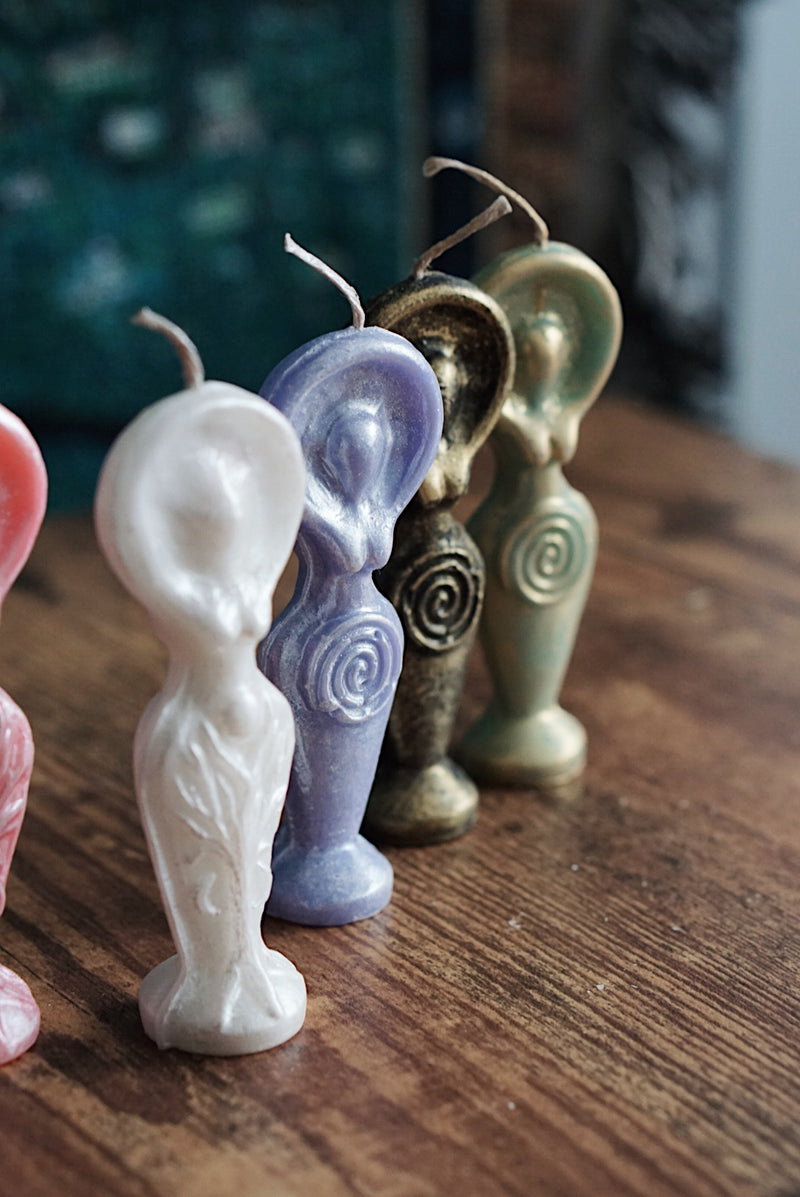 Standing Goddess Candles