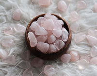 Tumbled Rose Quartz for Love & Relationships