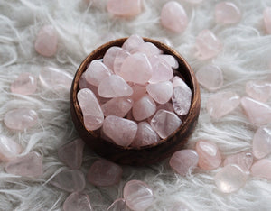 Tumbled Rose Quartz for Love & Relationships