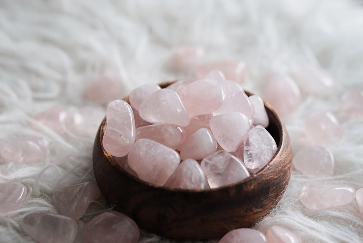 Tumbled Rose Quartz for Love & Relationships