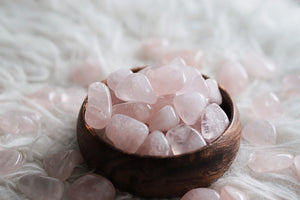 Tumbled Rose Quartz for Love & Relationships