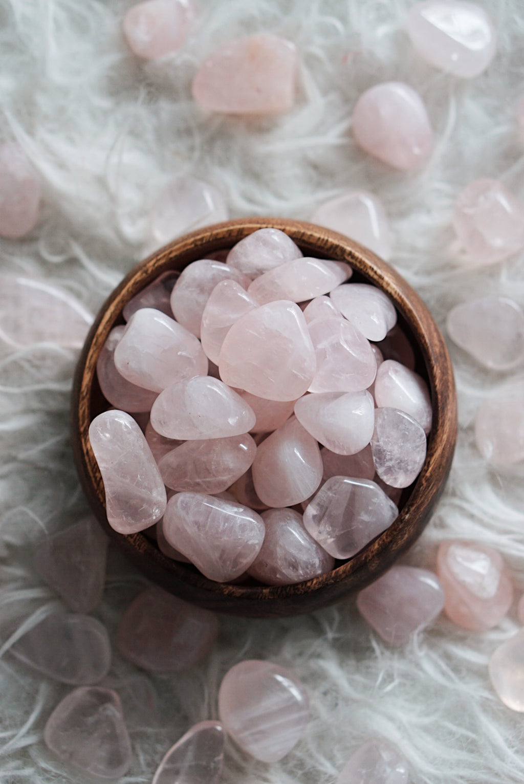 Tumbled Rose Quartz for Love & Relationships