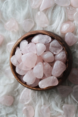 Tumbled Morganite for the Emotions