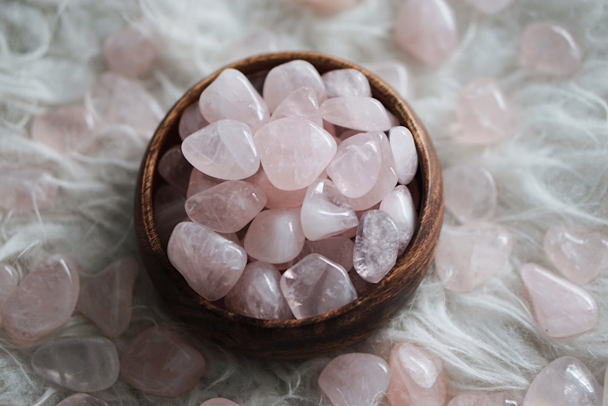 Tumbled Rose Quartz for Love & Relationships