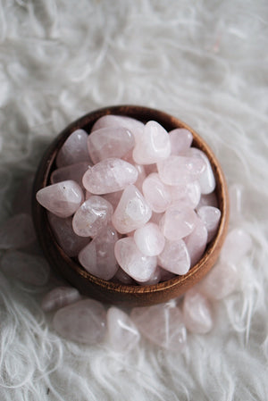 Tumbled Rose Quartz for Love & Relationships