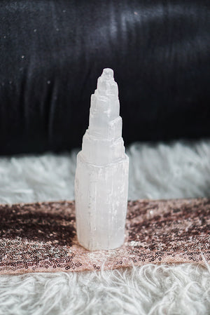 Selenite Towers for Cleansing & Purification