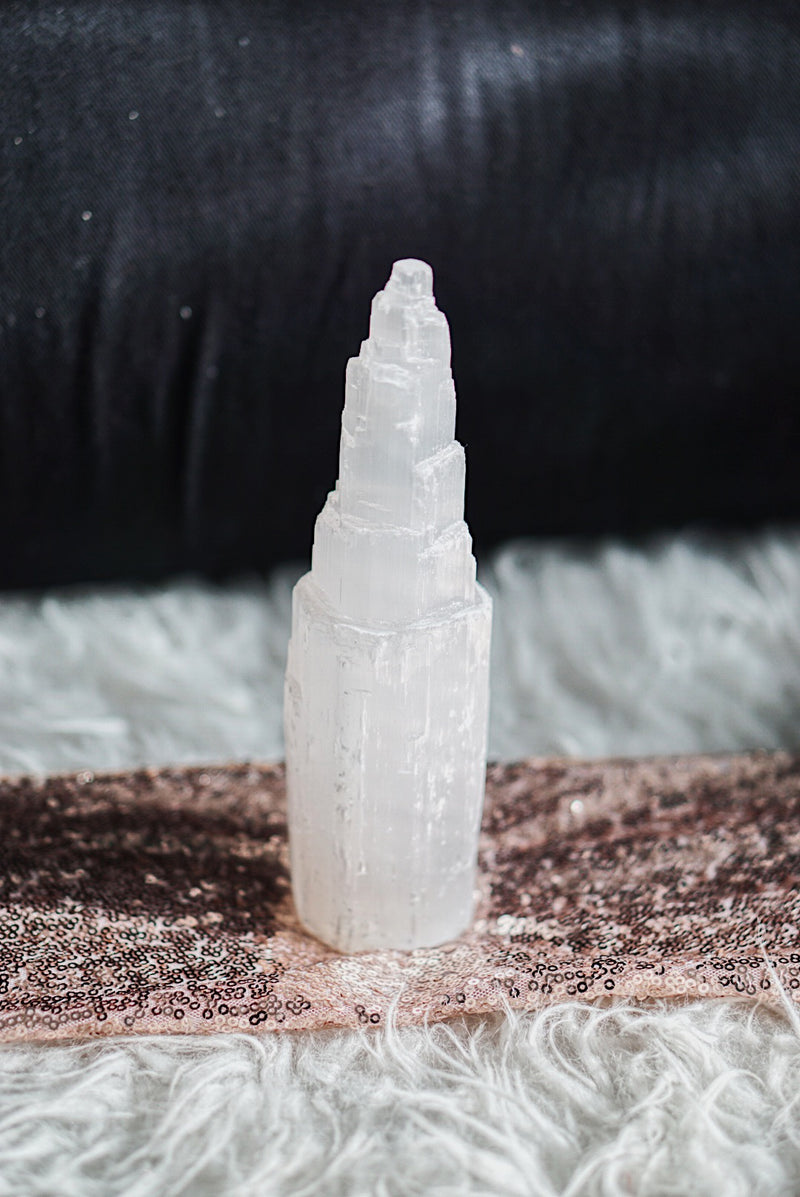 Selenite Towers for Cleansing & Purification