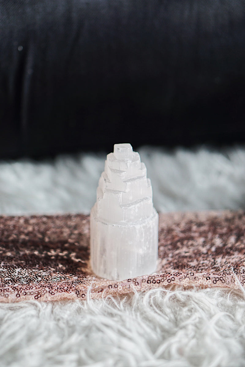 Selenite Towers for Cleansing & Purification
