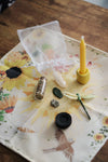 Mabon Altar Cloth and Crystal Set