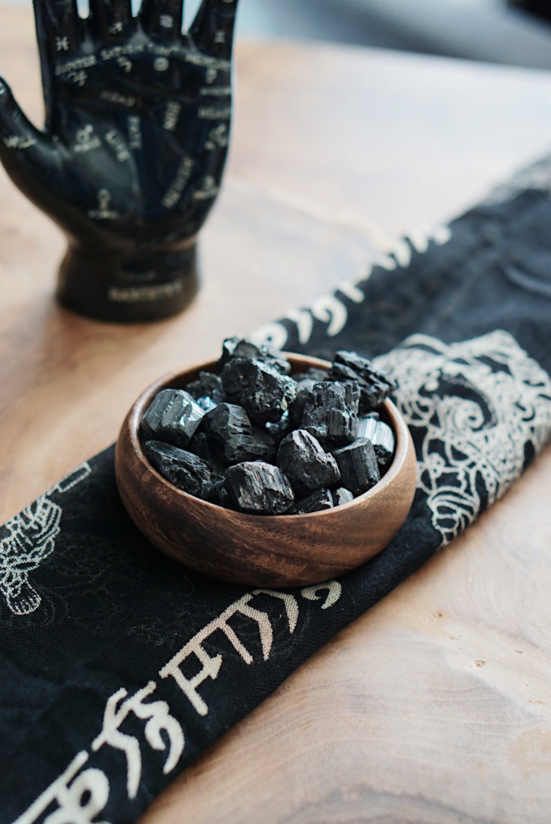 Rough Black Tourmaline for Knowledge & Connection