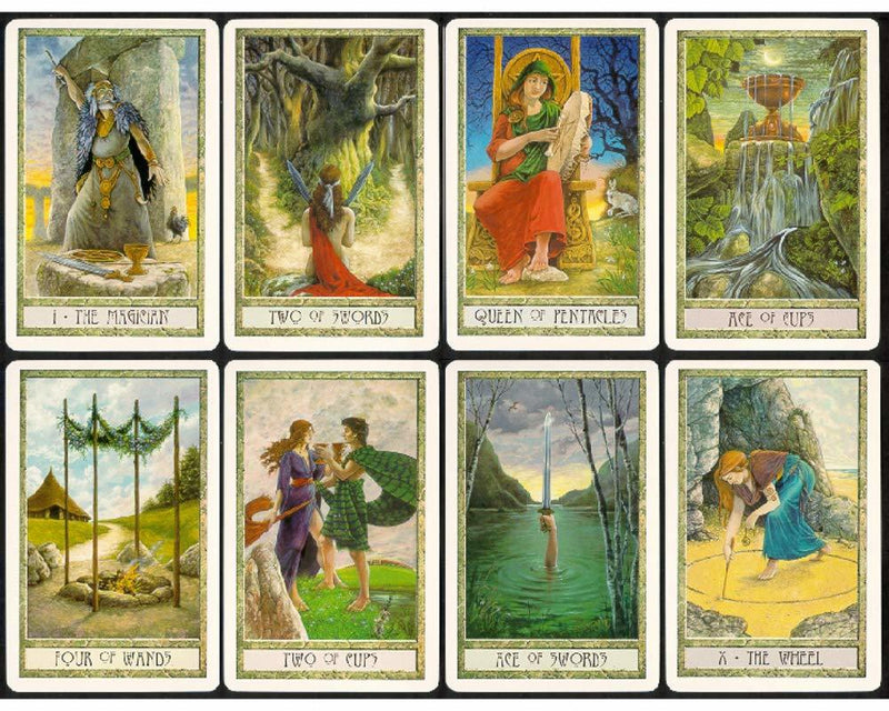 Druid Craft Tarot Deck by Phillip & Stephanie Carr-Gomm & Will Worthington