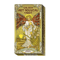 Golden Art Nouveau Tarot by Giulia Massaglia
