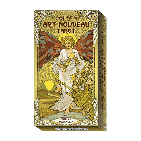 Golden Art Nouveau Tarot by Giulia Massaglia