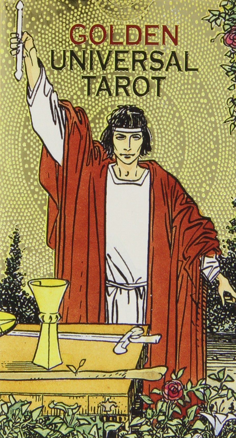 Golden Universal Tarot by Roberto DeAngelis