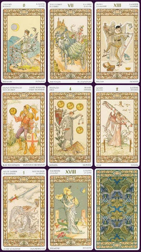 Harmonious Tarot by Walter Crane & Ernest Fitzpatrick