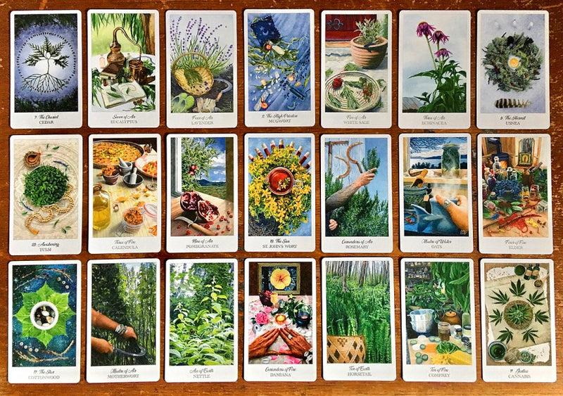 Herbcrafter's Tarot by Latisha Guthrie & Joanna Powell Colbert