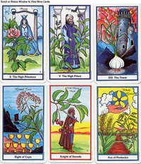 Herbal Tarot by Michael Tierra & Candis Cantin
