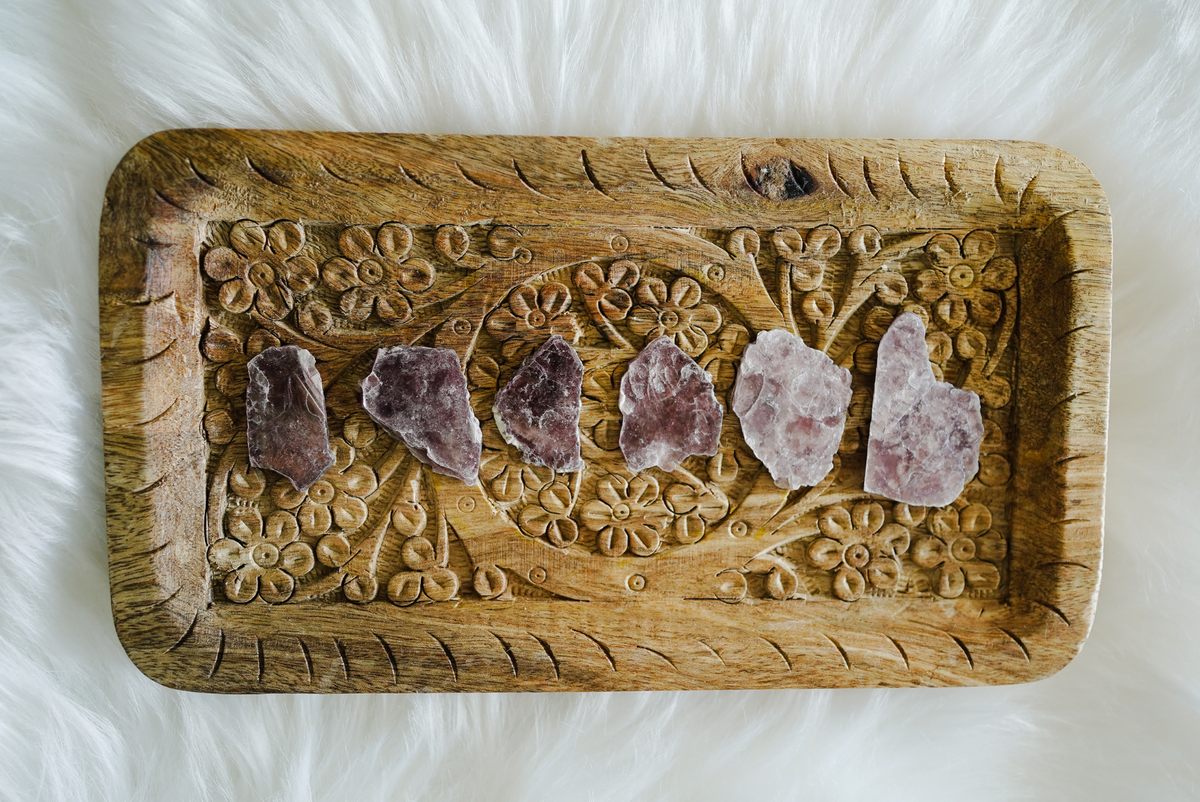 Gemmy Lepidolite for Emotional Stability