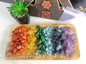 Tumbled Chakra Stones Crystal Kit with Pouch