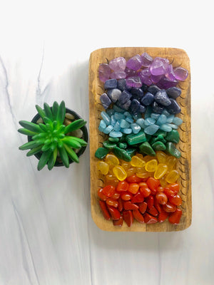 Tumbled Chakra Stones Crystal Kit with Pouch
