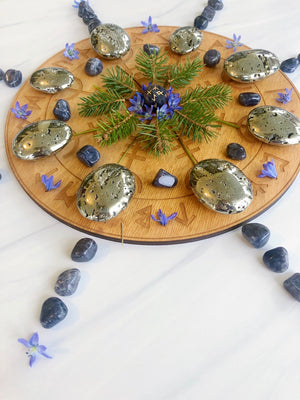 Tumbled Iolite for Direction & Guidance