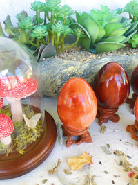 Carnelian Eggs for Creativity & Energy