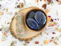 Iolite Palm Stones for Direction & Guidance