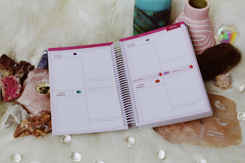 Crystal Healer's Datebook by Ashley Leavy