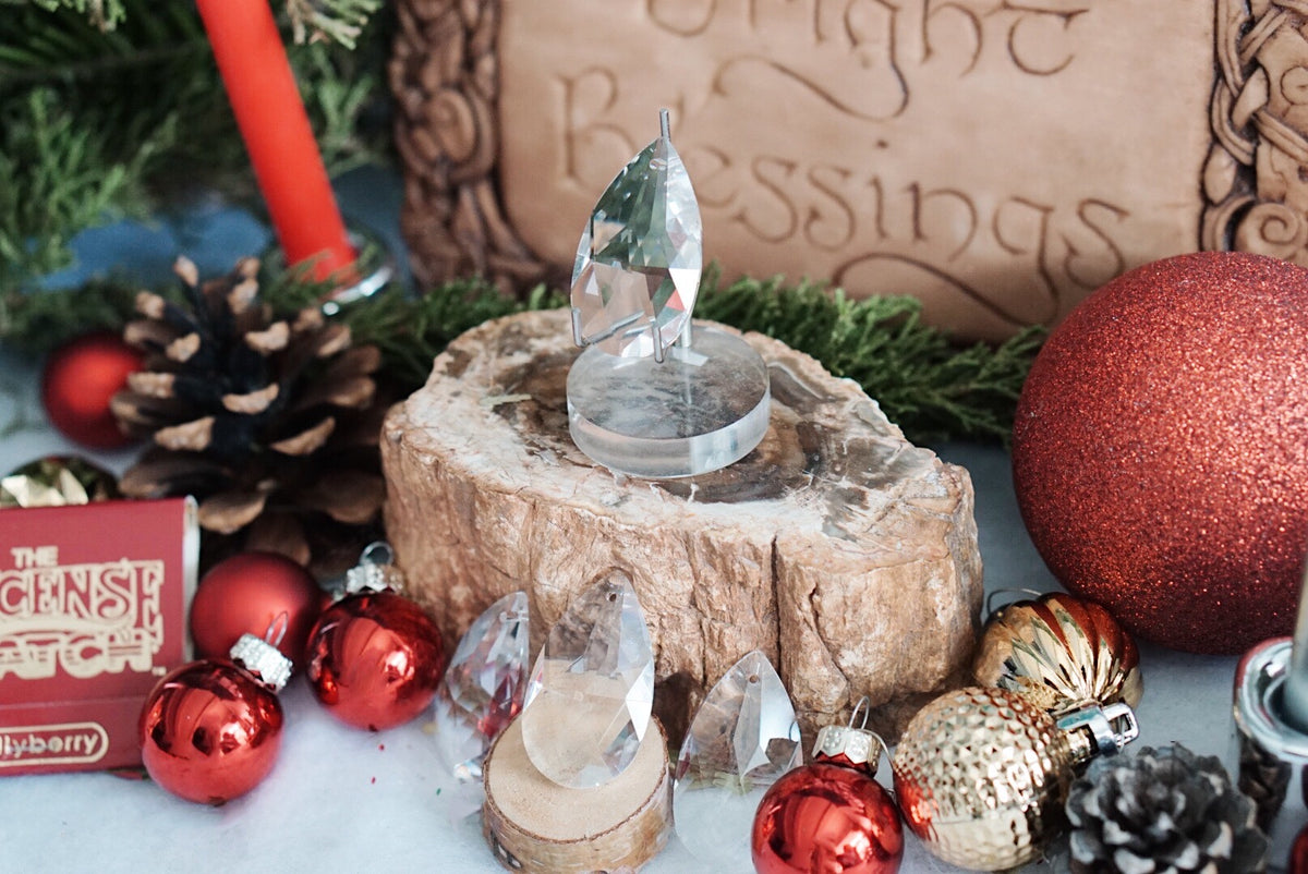 Teardrop Glass Crystal Prism