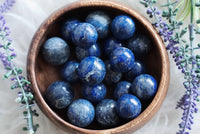 Lapis Lazuli Mini Spheres for Enlightenment & Dreaming