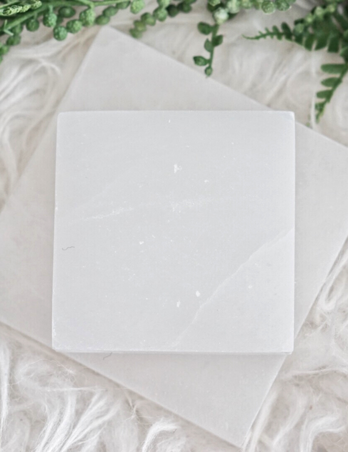 Selenite Charging Plate - Square