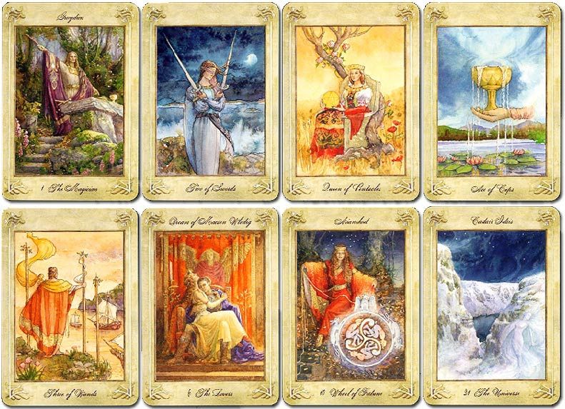 Llewellyn Tarot by Anna-Marie Ferguson
