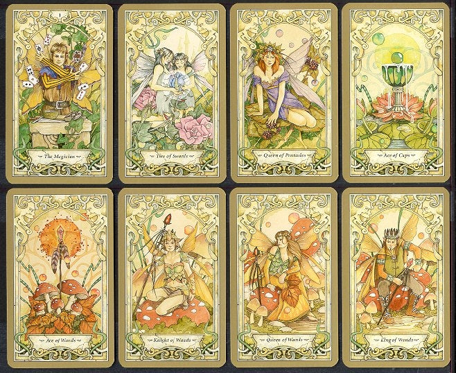 Mystic Faerie Tarot by Barbara Moore & Linda Ravenscroft