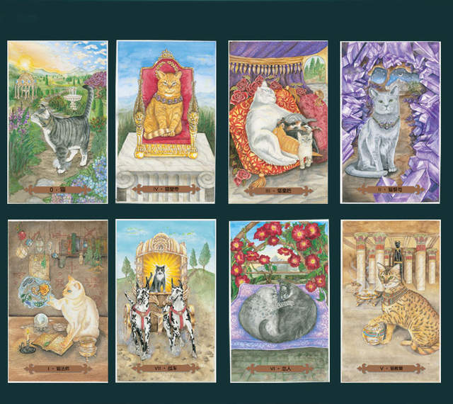 Mystical Cats Tarot by Lunaea Weatherstone & Mickie Mueller